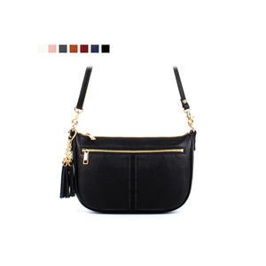 [디자이너제이백]천연 소가죽 가방 여성 여자 가죽 핸드백 미니 크로스백 숄더백 클러치 REAL COW LEATH...