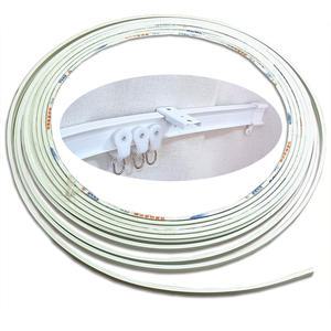 김씨네커튼 휘어지는레일 벽고정 천장고정 곡선 일자 커튼레일