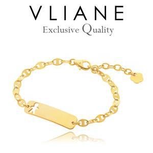 [브리앙]14K 금둥이 스틱 아기 팔찌