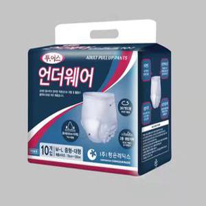 투어스언더웨어 중대형 1박스 (80매)/성인용 팬티기저귀
