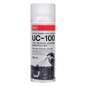 나바켐 UC-100 우레탄 변성 아크릴 코팅제 투명 420ml