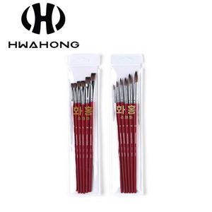 화홍 771 6종세트(2호4호6호8호10호12호) 둥근붓 평붓