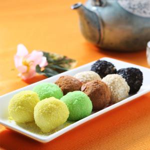 대가야푸드 오색경단 20g x 40개/떡집/백설기/떡주문/떡맛집/개별포장떡/오곡밥/약밥/찹쌀떡/인절미/당