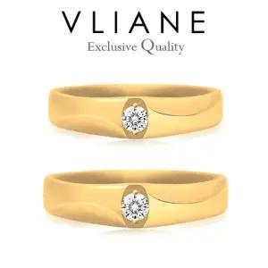 18K 프러시안 다이아몬드 커플링 세트