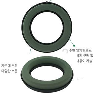오아시스 링폼 플로라폼/수반 부자재 꽃자재/수반 교회 성당 꽃장식