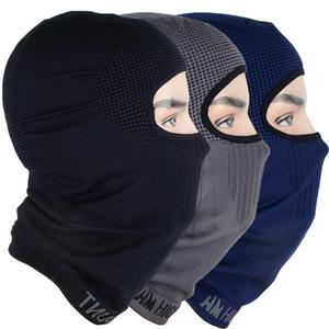 3D패턴 방한 바라클라바 부위별 스판핏 스키 보드 자전거 복면 방한마스크 넥워머 두건 후드워머