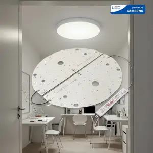 LED모듈 전등교체 원형 방등 398x192  50W 삼성LED S4 6500K 패밀리라이팅