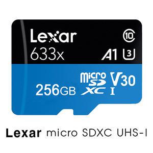 렉사 microSDXC 633X Class10 UHS-I U3 V30 A1 256G_IP
