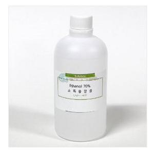 [더원사이언스] 에탄올(70% 450ml)/에틸알콜/에틸알코올/손소독제용알콜/화학/과학교구/과학교육기자재
