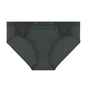 [롯데백화점]예스 카키 레이스 여성 삼각팬티 YSWPW805