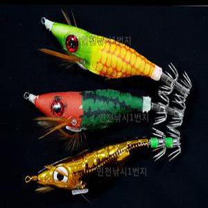 왕눈이 에기 쭈꾸미 갑오징어 문어 애기 옥수수 AJ 에기