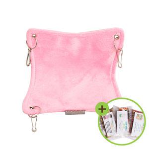 카르노 극세사 햄스터 해먹 (소) 은신처 놀이터 RJ202 햄스터나 슈가글라이더가 타고