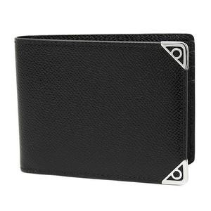 Ferragamo 남성 가죽 반지갑 66-0381 741358 BLACK