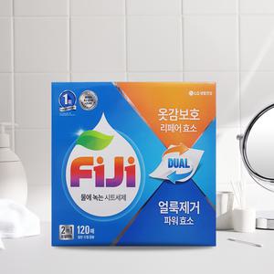 피지 물에 녹는 파워업 시트세제 120매 x 1개