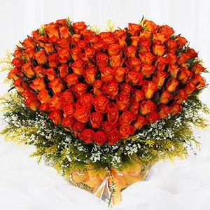 당일 꽃배달 장미꽃 100송이 백송이 꽃바구니 A1322