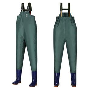 [녹색 고급 가슴장화] 해루질 웨이더 허벅지 전신 바지장화