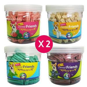 [친절한도그씨]댕댕스타 덴탈프랜즈 치석제거용 애견껌 x 2개 애견간식