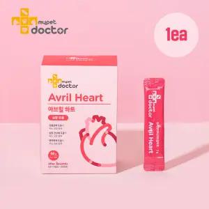 [마이펫닥터] 아브힐하트 강아지 고양이 영양제 심장 비대증 사상충, 60g, 1ea