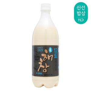 [품질보장]해창주조 해창막걸리 12도 900ml 찹쌀생막걸리