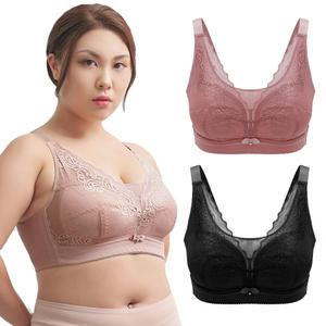 여성 노와이어 빅사이즈 브라 풀컵 홑겹 보정 여자 속옷 큰가슴 C D E 컵 BBR8006