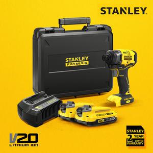 스탠리 20V MAX 임팩드릴 드라이버 풀세트 배터리 2개 SBI810D2K