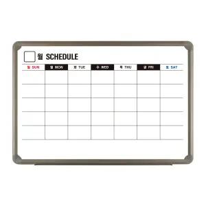 일반 스케줄 보드 한글형 600X900mm 칠판 화이트보드 보드판 제작 대형 소형