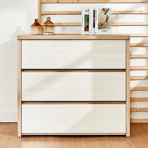 [원스홈] 나이스 광폭 900 3단 하이그로시 서랍장 / 빅와이드 왕서랍장