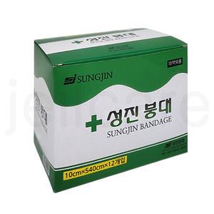 성진양행 거즈붕대 4인치(10cmx540cm) x 12개입 1통