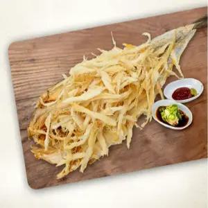 용대리 최상품 황태 손질 먹태 먹태채 150g 10마리 진공포장 / 건어물 안주 간식