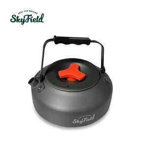 스카이필드 백패킹 주전자 0.7L(국산) SF-KT-018 / 캠핑 경질 알루미늄 티포트 식기 차박 미니 경량 커피 감성