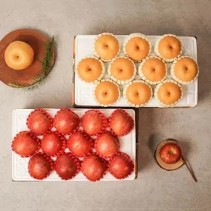 [롯데백화점]감동 사과 배 혼합 실속형 과일선물세트(배5kg+사과3kg)
