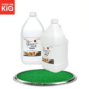 살균소독제 쎄니쿼츠 세척 3.8L 발판소독기 가공설비