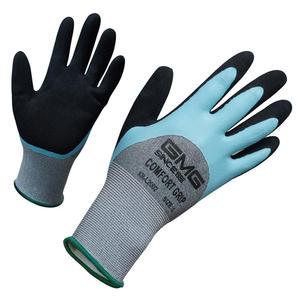 GMG 지엠지 장갑 KR-L2002 컴포트그립 (손가락 방수) S/M/L/XL 손등코팅장갑 라텍스 엄지보강코팅 낚시장갑