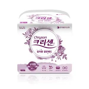 크리센 속기저귀 교환패드 일반형 30매 x 8팩