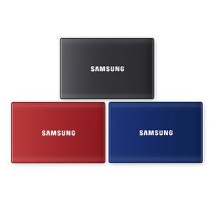 삼성전자 SSD 포터블 SSD T7 1TB MU-PC1T0T(그레이/블루/레드)