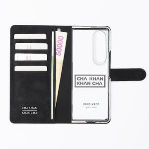 갤럭시 Z 폴드7 폴드6 5 4 3 가죽 케이스 힌지 보호 fold6 fold7 지 제트 폴더7 핸드폰 지갑형 카드 수납