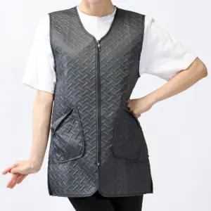 DWQA03 겨울 방수 누빔 조끼 가벼운 간절기 앞치마