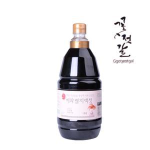 [꽃젓갈] 25년전통 게와 멸치 액젓 1.8L / 포항특산품 무첨가 자연숙성 대게 꽃게 액젖