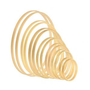 대나무 우드 십자수 후프링 원형나무 원 고리 리스모빌 드림캐처