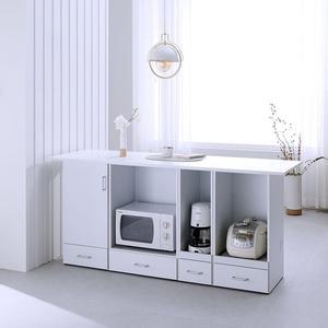 리버퍼니쳐 리도 아일랜드식탁 테이블 렌지장 밥솥장 수납 홈바 1800