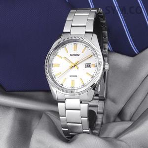 카시오 정품 MTP-1302D-7A2 남성 여성 메탈 손목시계 c140