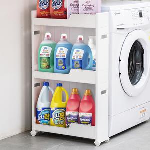 이동식 틈새 선반, 화이트, 1개