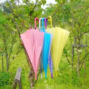 비닐우산 투명비닐우산 일회용우산 파스텔칼라