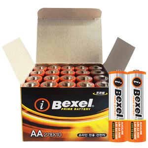 벡셀 알카라인 건전지 AA 20알 박스포장