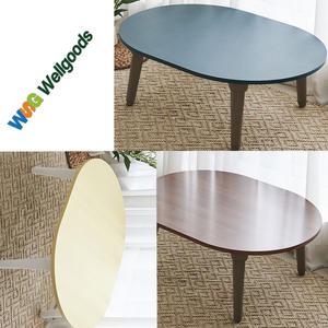 웰굿즈 국산 높이조절 교자상 밥상 원형 에그라운드 좌식 테이블 800사이즈