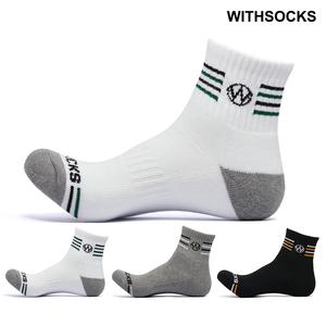 남성43 스포츠양말 두꺼운양말 이중바닥 단목