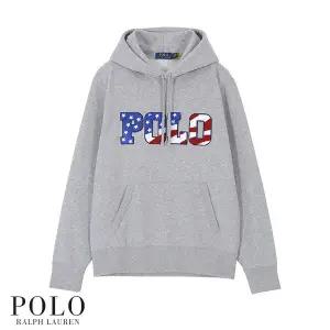 [폴로 랄프로렌]남성 성조기 로고 기모 후드티셔츠 710794799002