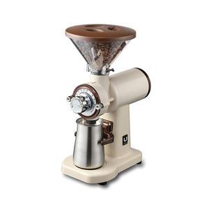 어바닉060 전동 커피그라인더 스테인리스날(버)_라떼베이지 10단계 분쇄도