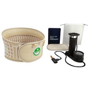 (추천)의료기기 디스크윈 잭 엔드 공기압 보호대 앤드 디스크캔 견인기 펌프식 허리지지대 허리벨트 닥터