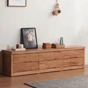 하벤트 고무나무원목 1800거실장